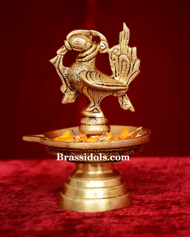 ANNA LAMP WITH SINGLE DEEPAK - image 2