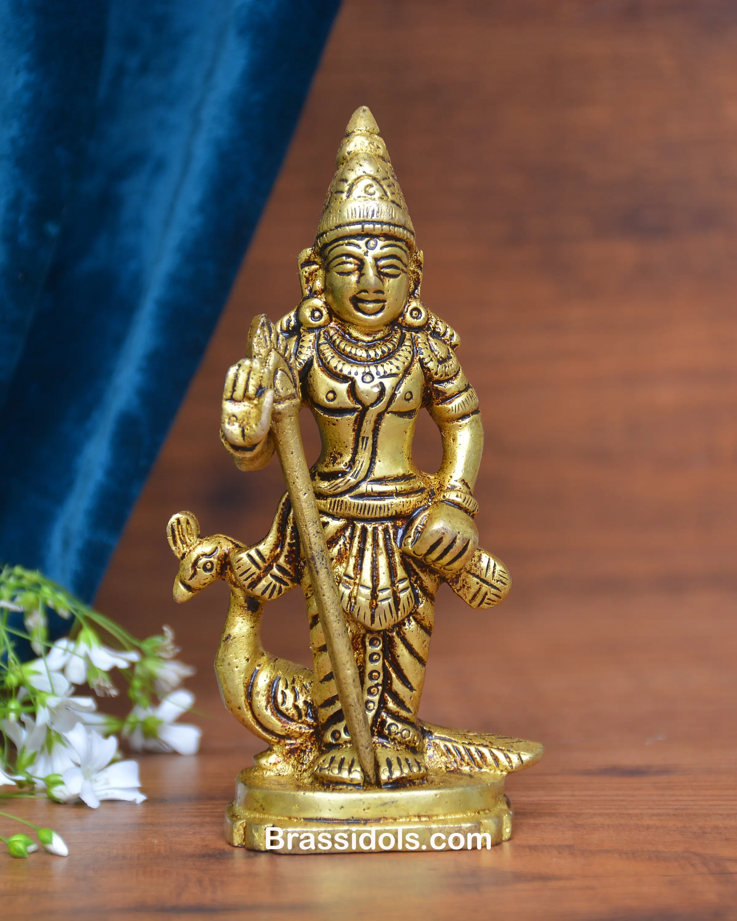 Standing Peacock Murugan vel - image 1