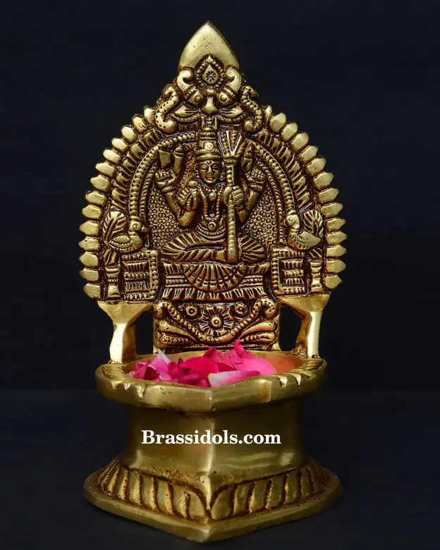 Raj Rajeshwari With Peacock Deepak - image 1