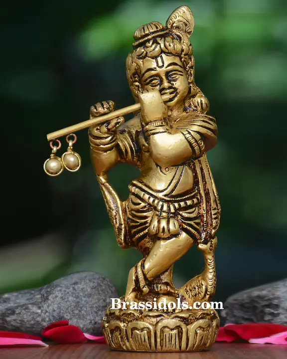Standing Krishna with Base - image 1