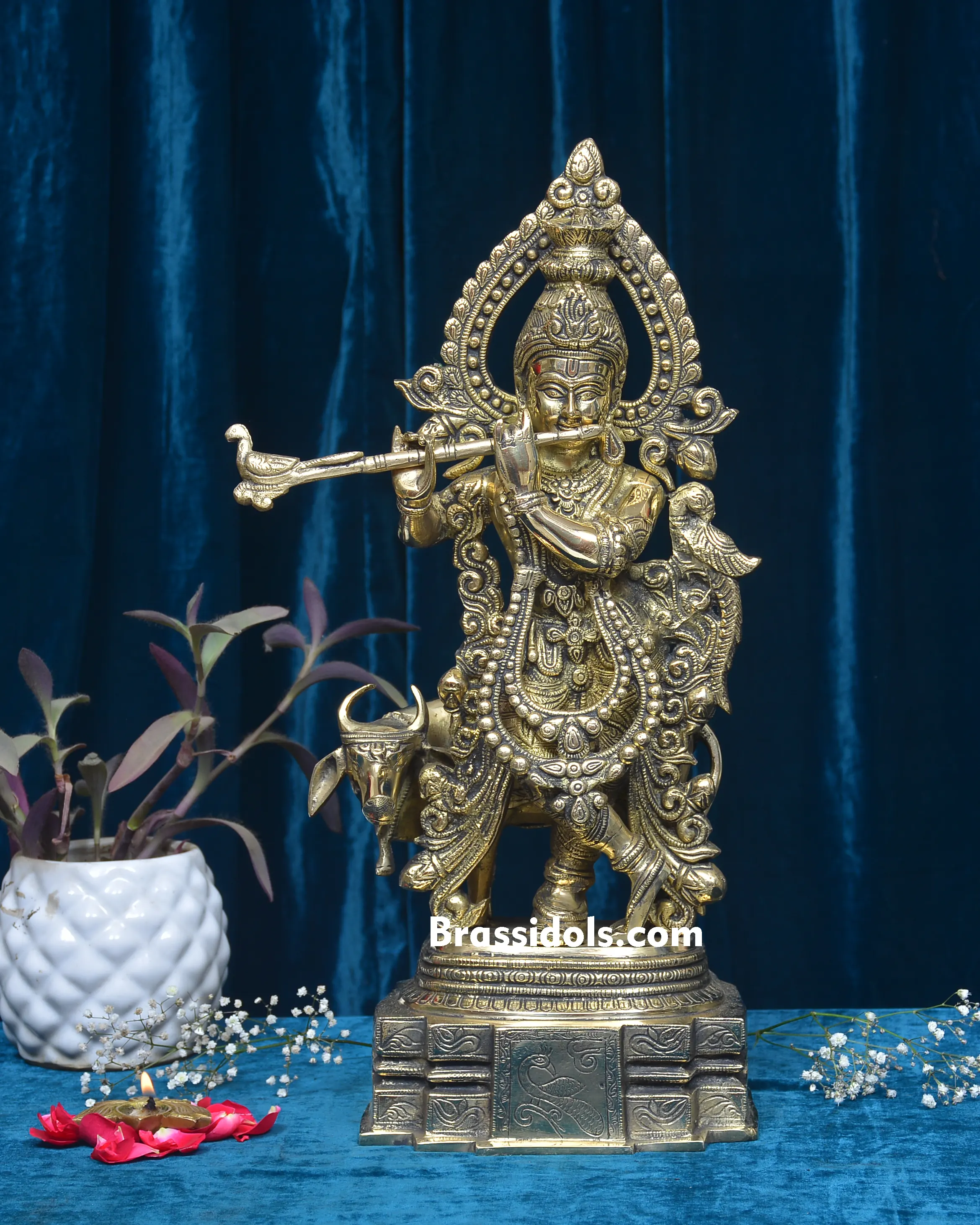 DESIGN COW KRISHNA STANDING - image 1