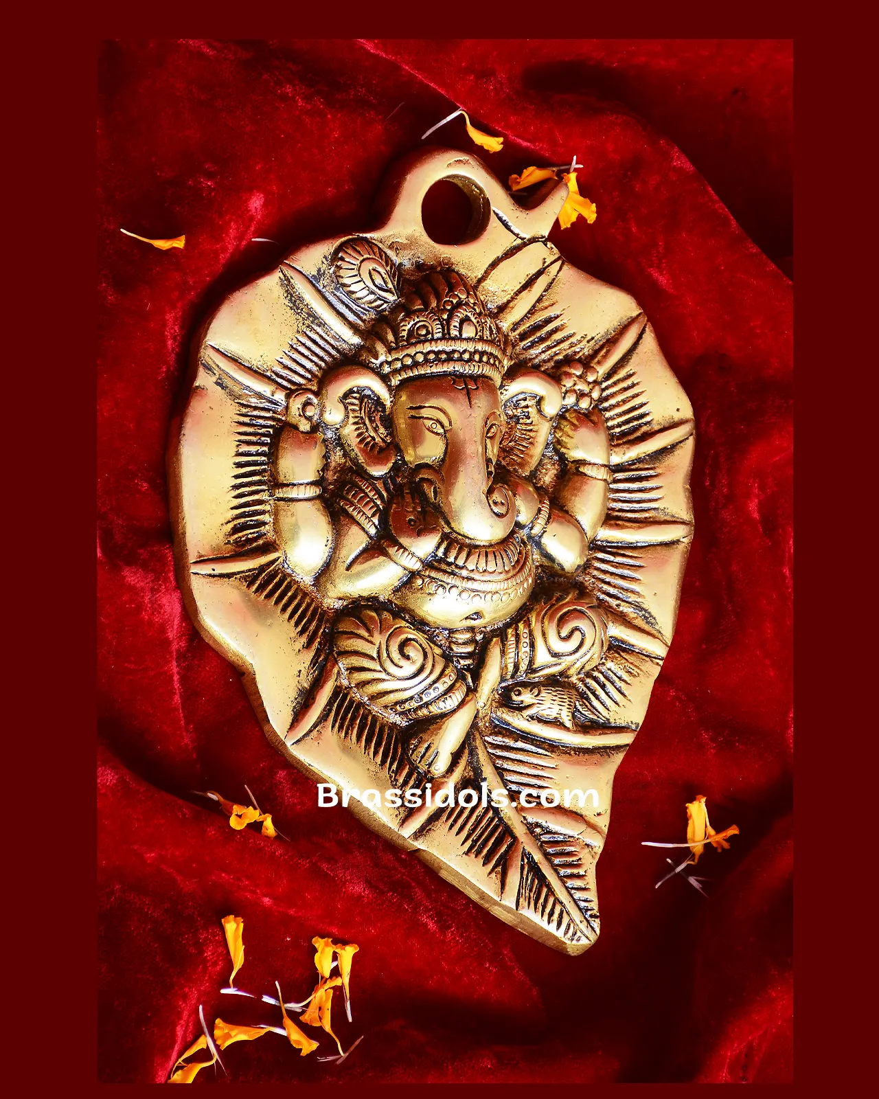 Hanging Leaf Ganesh - image 2