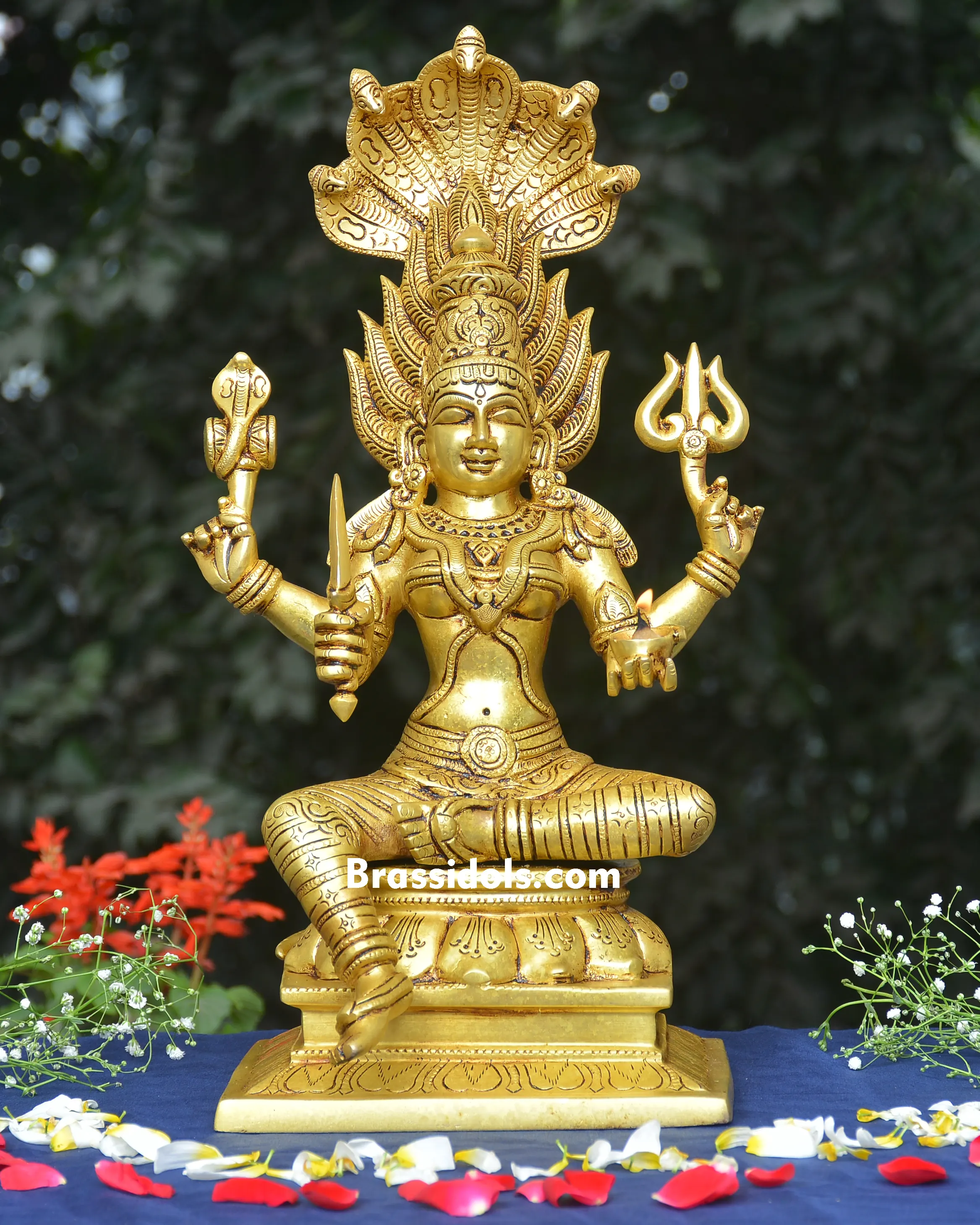 BRASS NAAG KARMANI - image 1