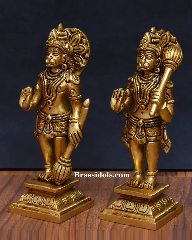 Standing Hanuman with Gada - image 2