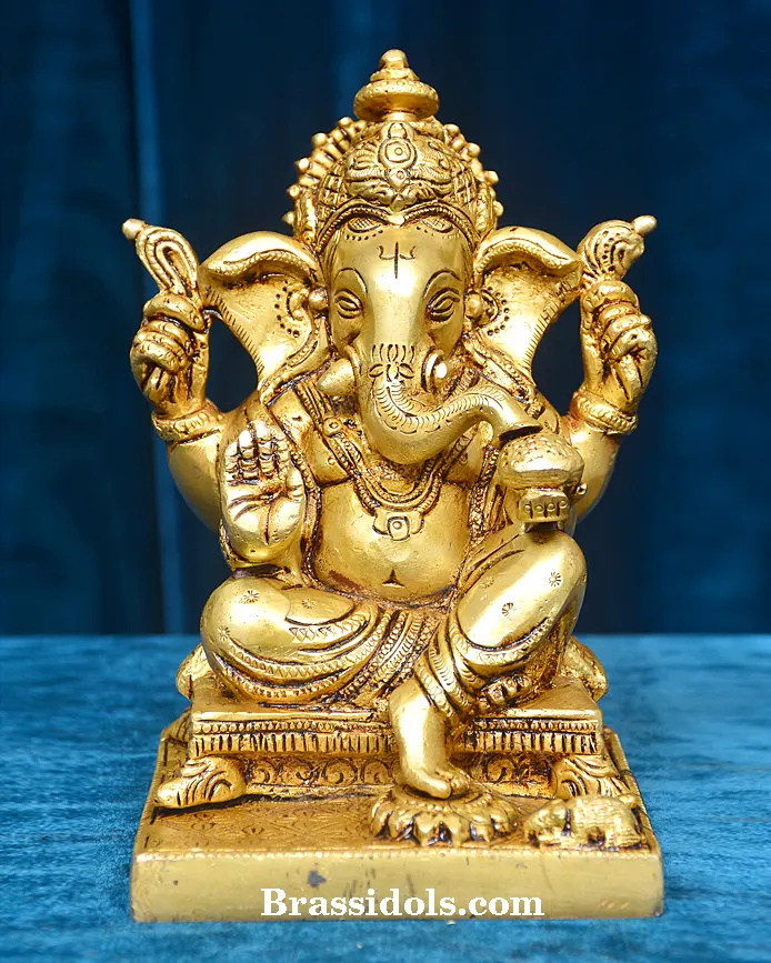 Sitting Ganesh - image 1