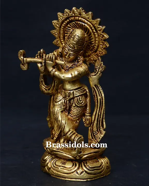 Round Base Krishna - image 2