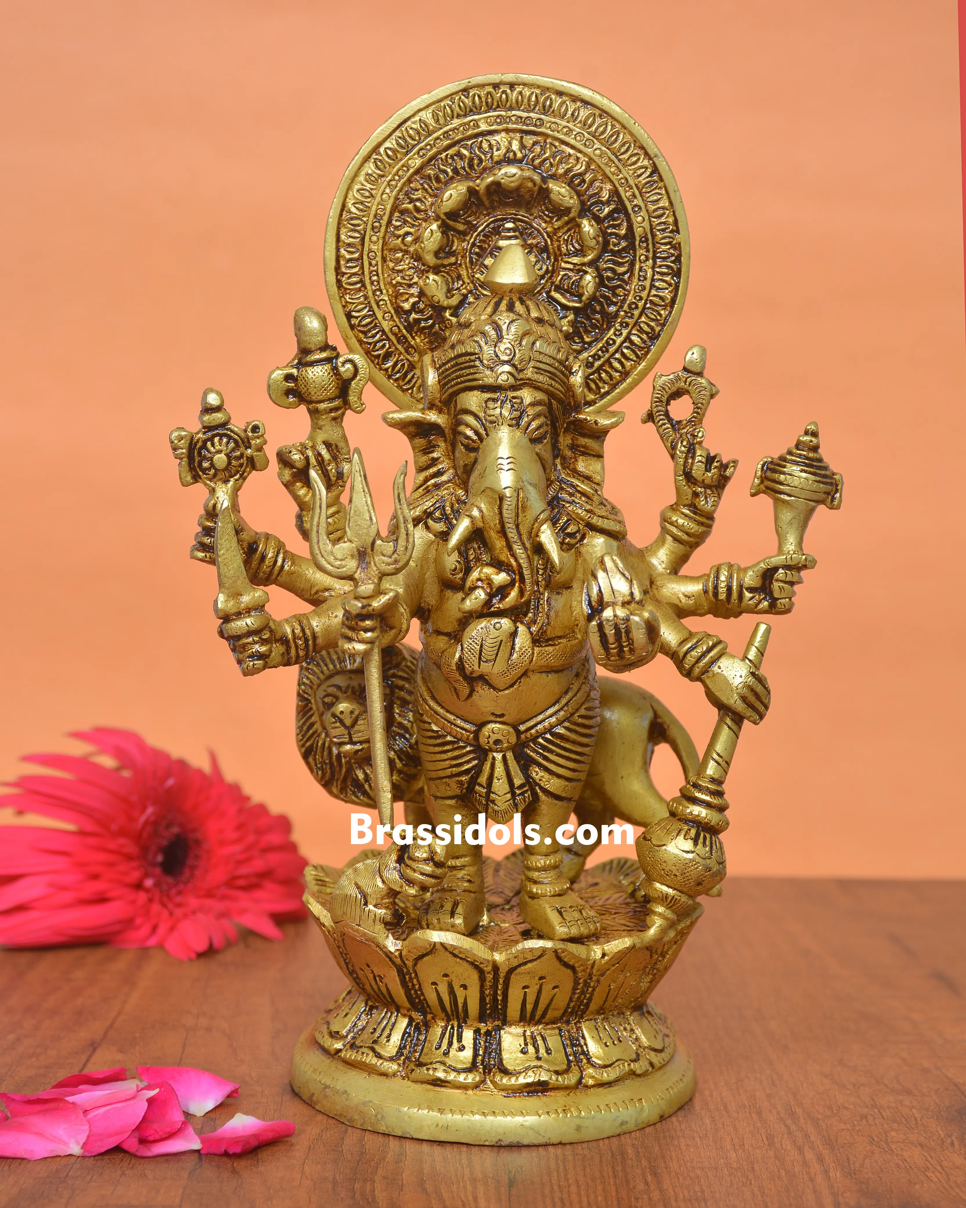 Dristi Ganesh Idol for Home Decor - 2.00 kg - image 1
