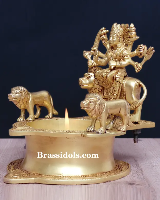 Brass Durga Katora (6 Inch) - image 2
