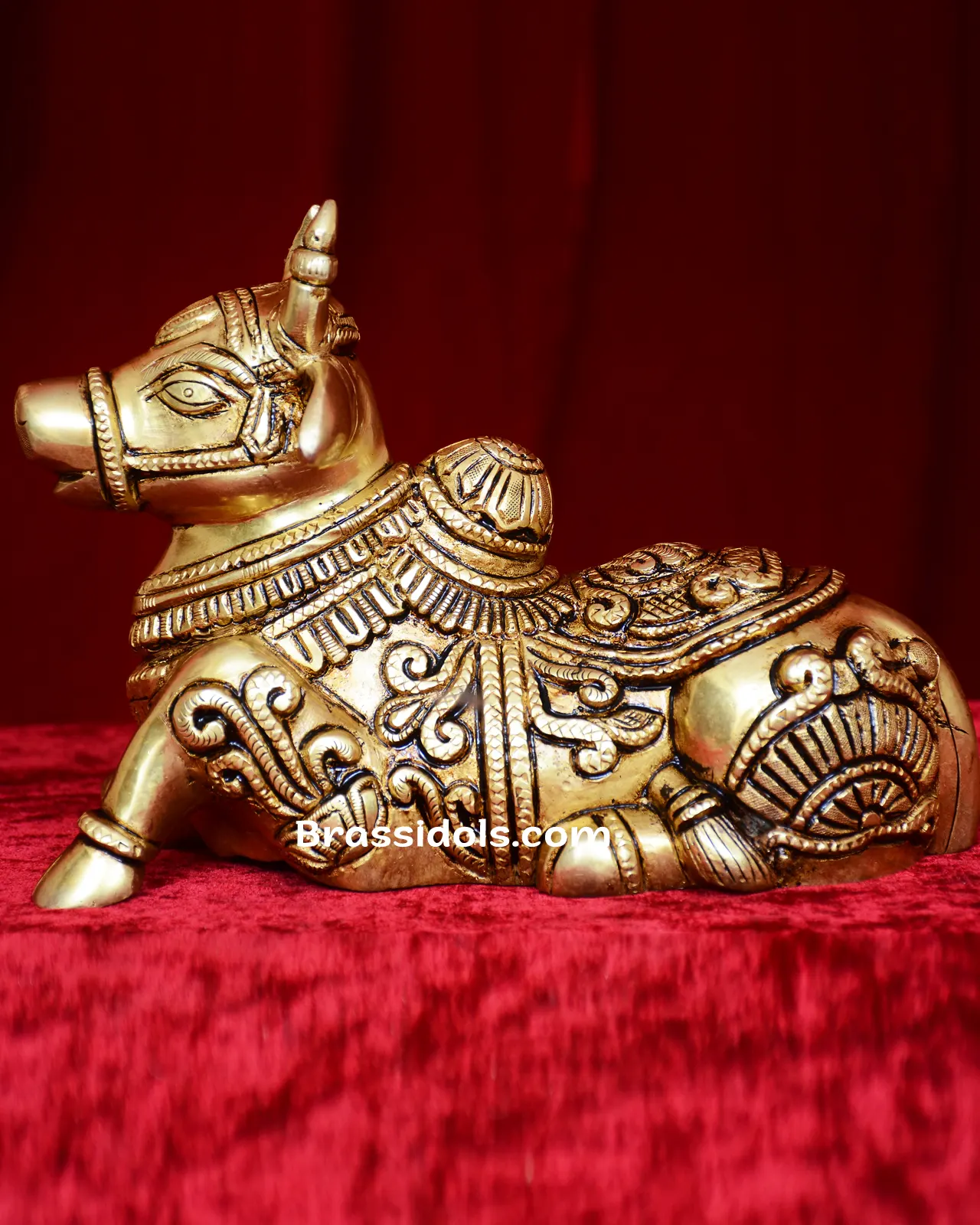 Sitting Nandi with Base - image 1