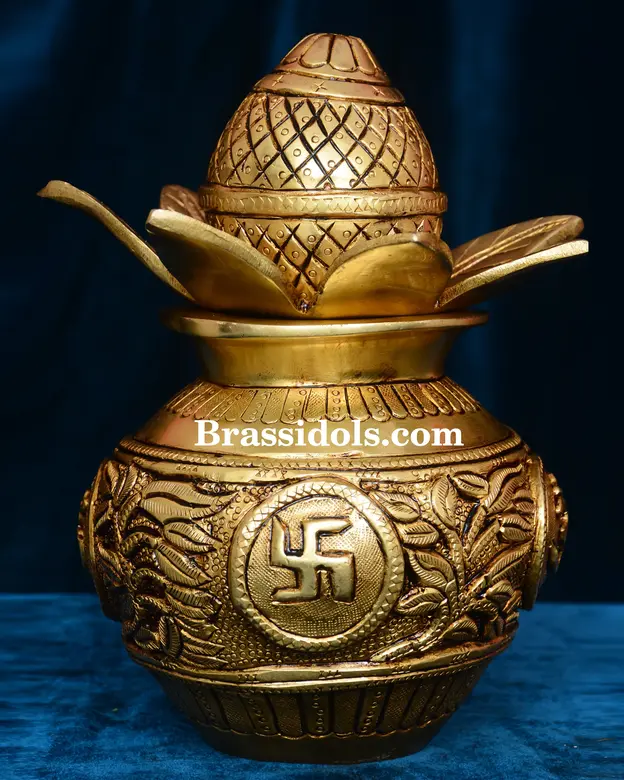 Om swastik Kalash with Coconut - image 2