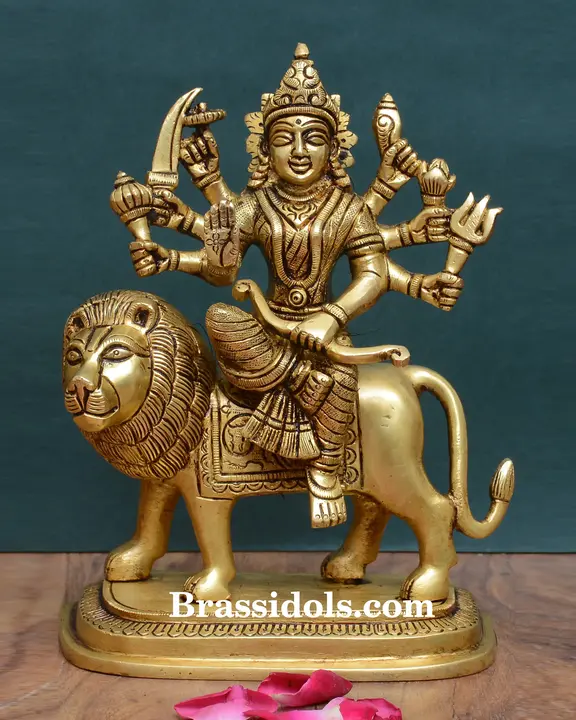 Brass Durga (16 Inch) - image 1