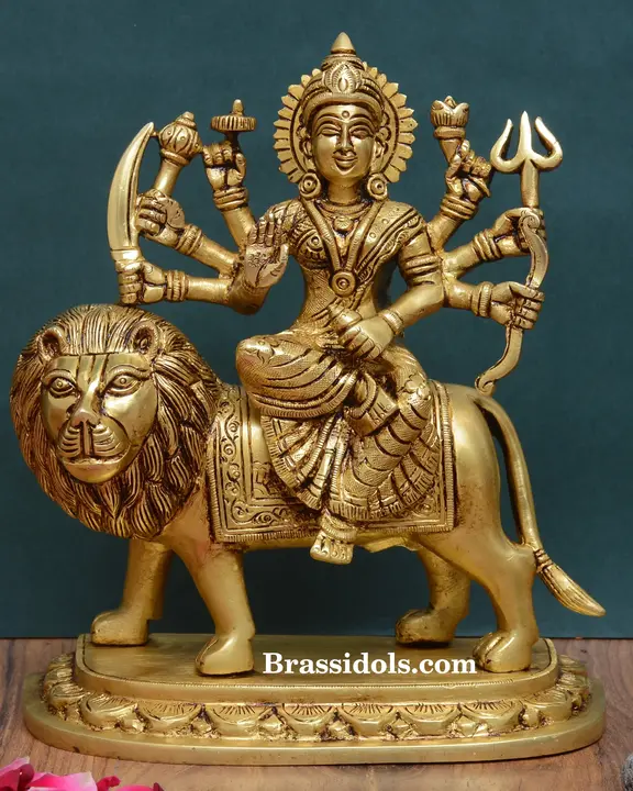 Brass Durga (8.5 Inch) - image 1