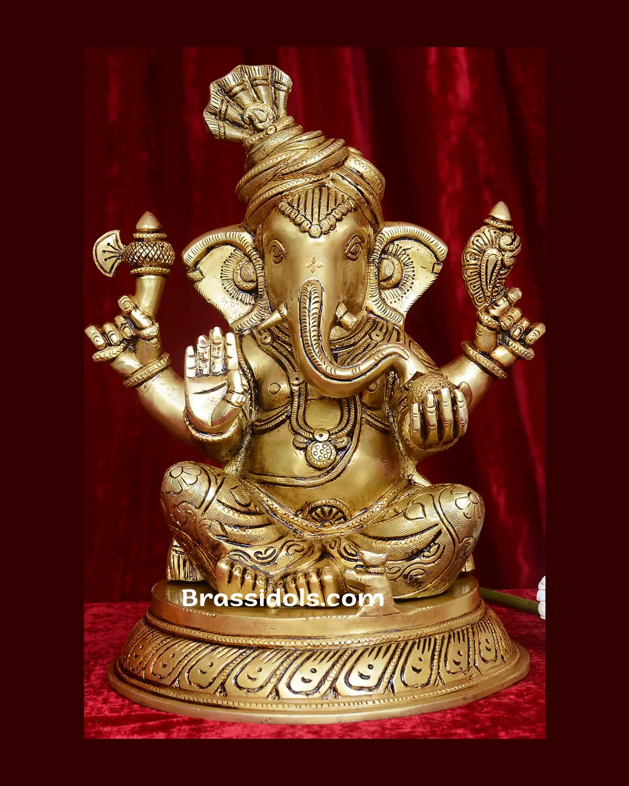 Pagdi Ganesh Gol Base - image 1