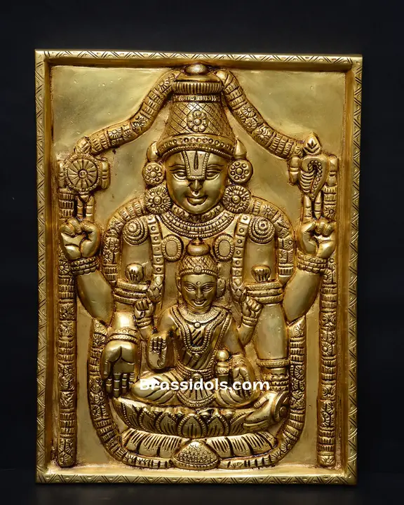 Balaji Venkateswara with lakshmi Plates - image 1