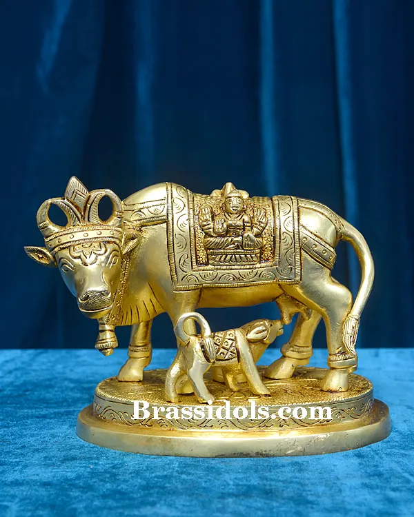 Cow Calf With Lakshmi 2kg - image 1