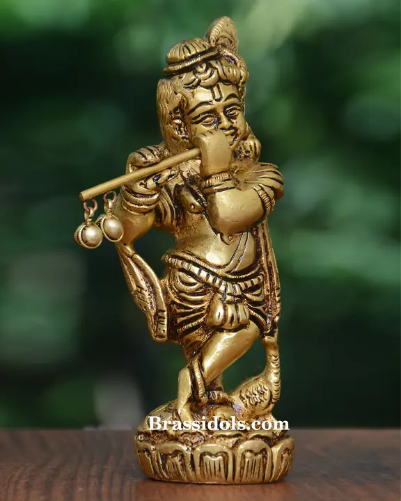 Standing Krishna with Base - image 2