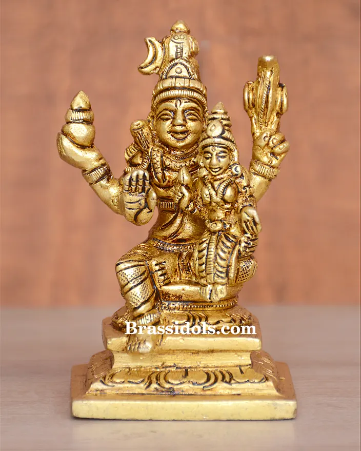 Sitting Shiva Parvati - image 1