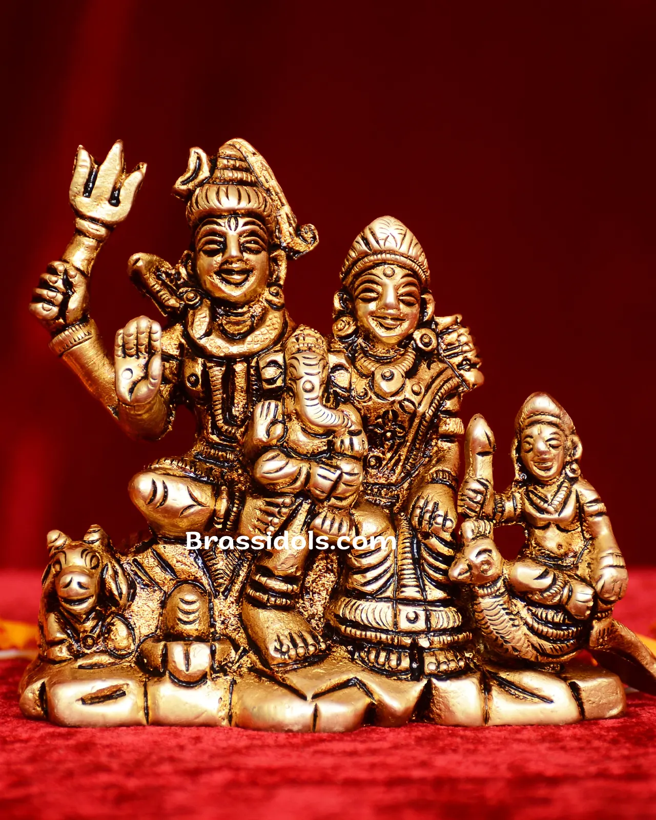 Shiva Parvati shiva Family - image 1