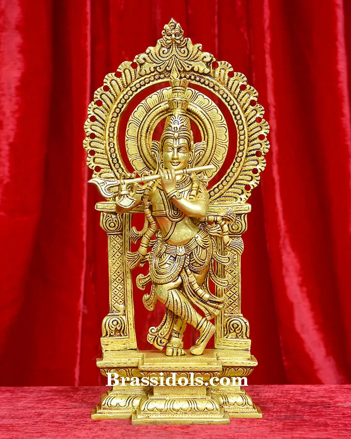 Frame Krishna With Base - image 1