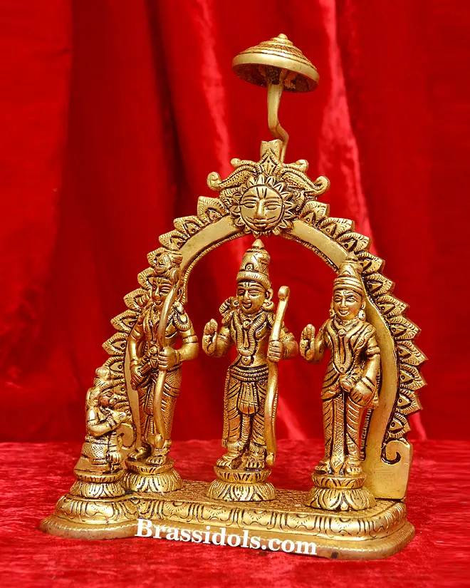 Frame Ram Darbar with umbrella - image 2