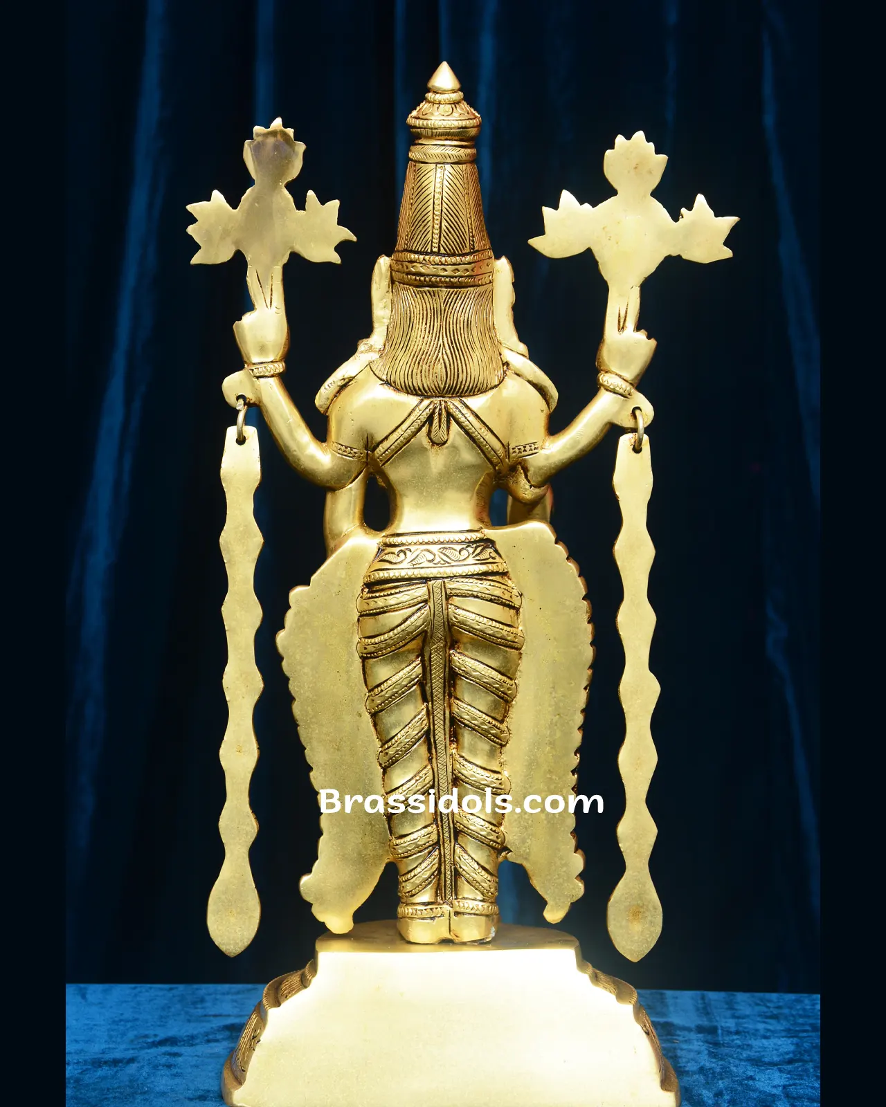 Standing Balaji with Lakshmi with Base - image 2