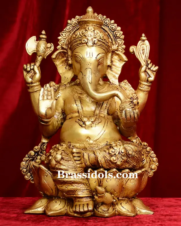 Sitting Ganesh Base - image 1