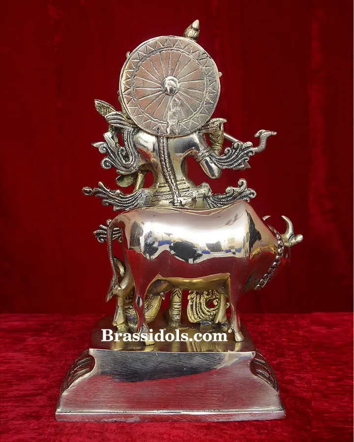 Cow Krishna with Flute - image 2