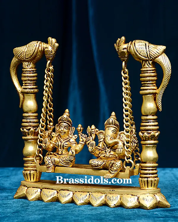 Lakshmi Ganesh With Swing - image 2