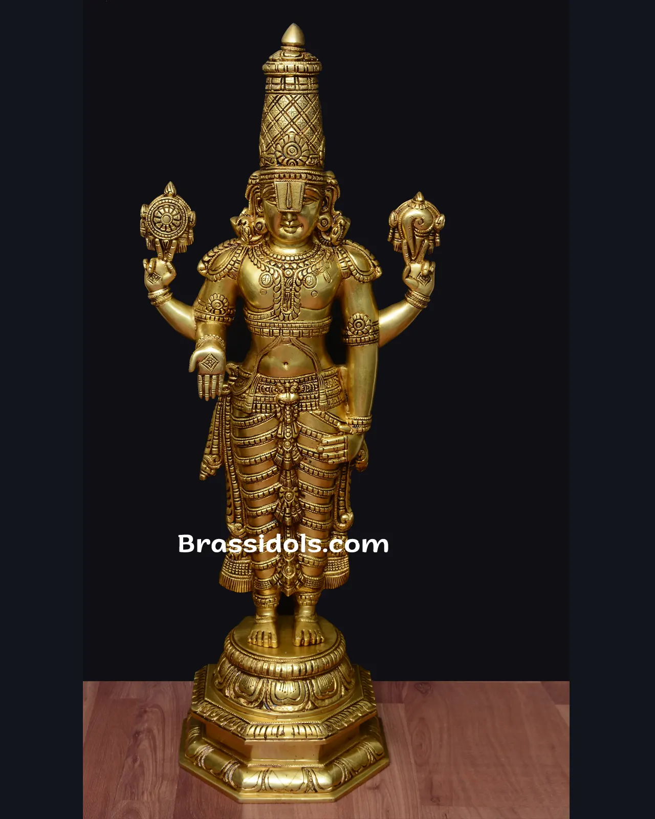 Standing T Balaji Brass - image 1