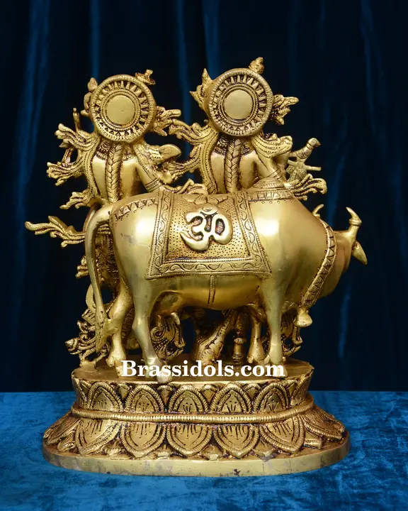 Cow Radha Krishna with Curving - image 2