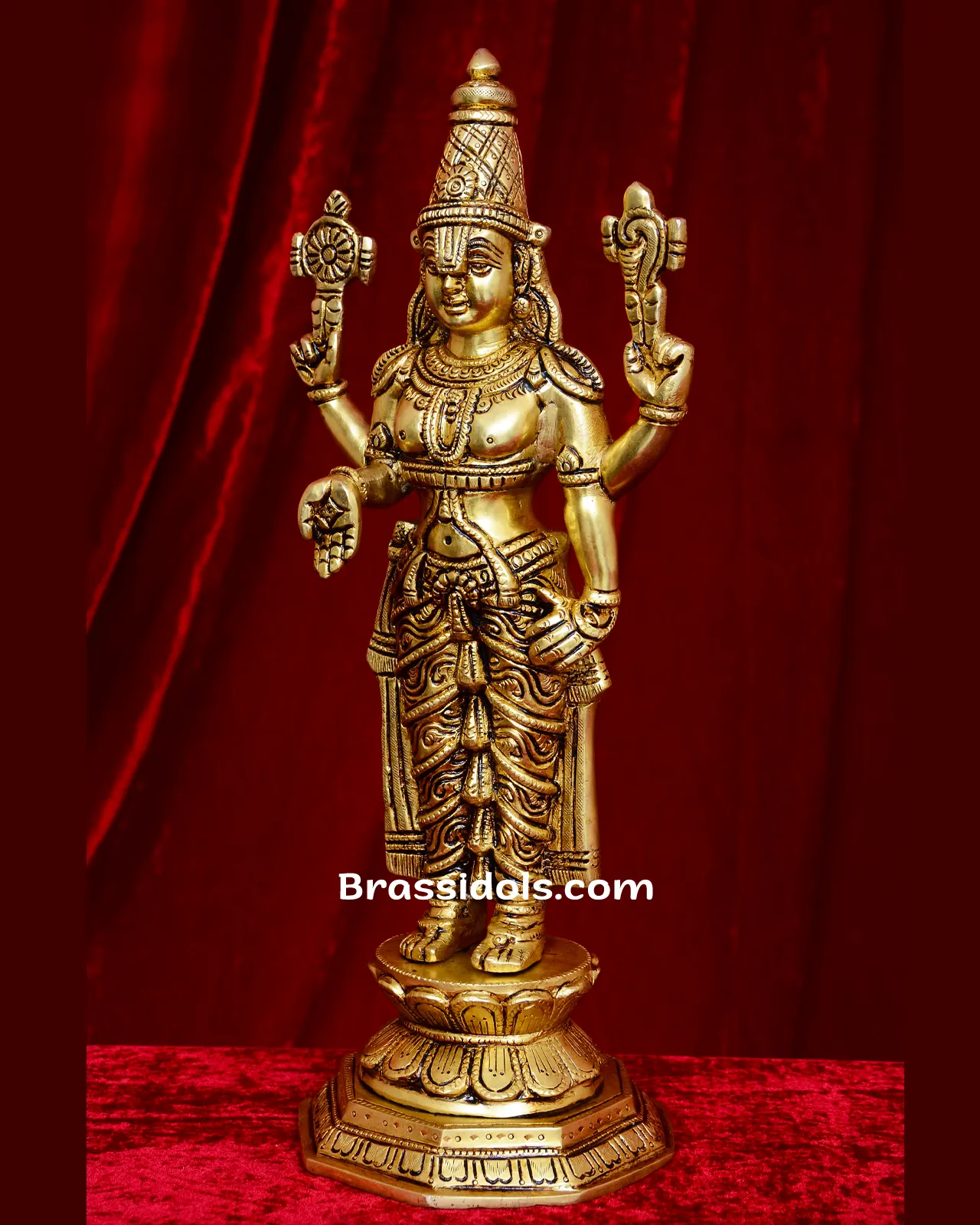 Tirupati Balaji Standing with sridevi and Bhudevi - image 2