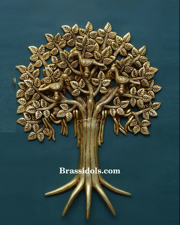 Kalpavriksha Tree with Peacock - image 1