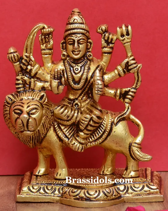 Brass Durga (4 Inch) - image 1