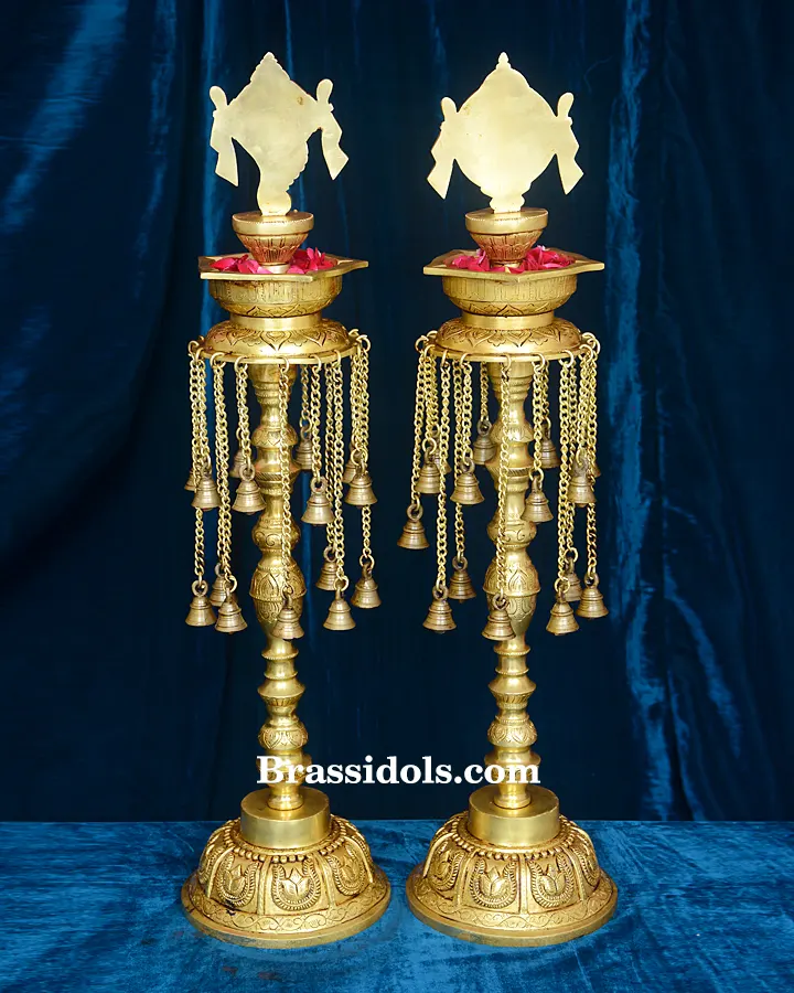 Standing Shnak Chakra Lamp - image 2