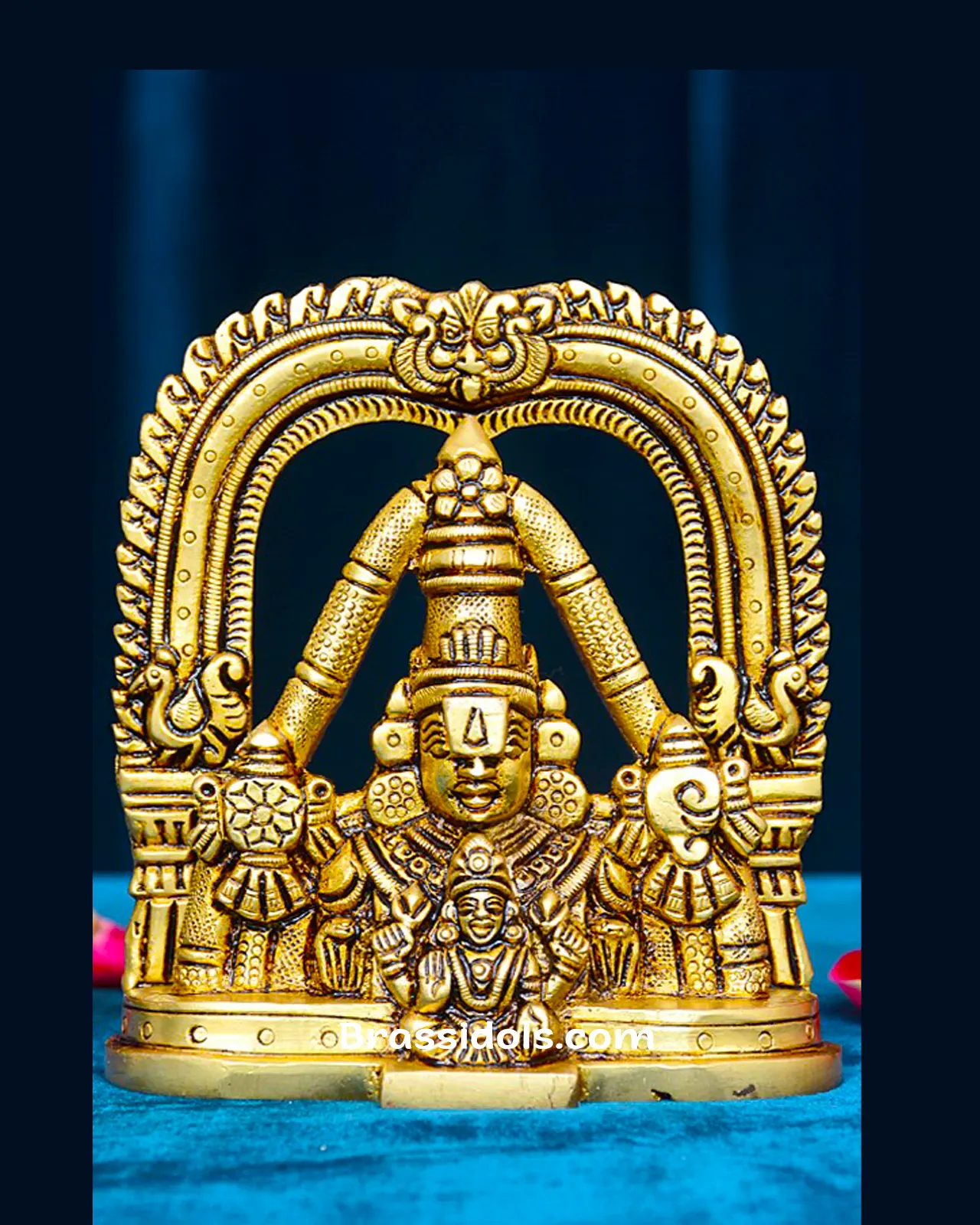 Frame Half Body Balaji with Padmavati - image 1
