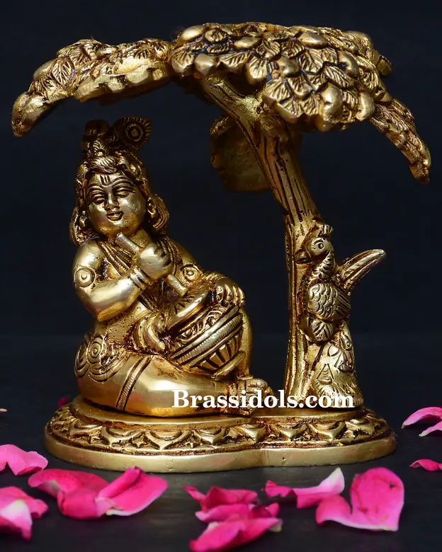 Sitting Tree Matki Krishna - image 1