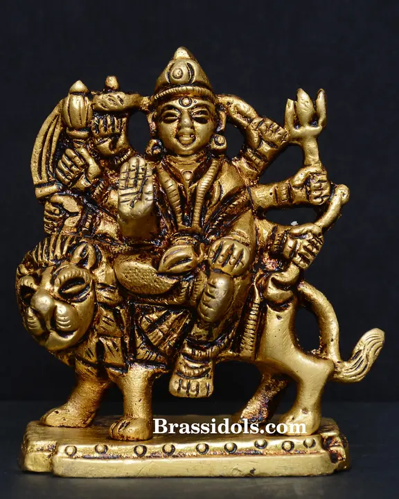 Brass Durga (2.5 Inch) - image 1