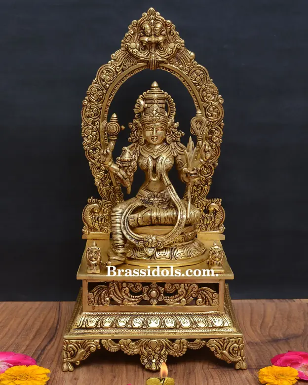 Frame Raj Rajeshwari With Base - image 1