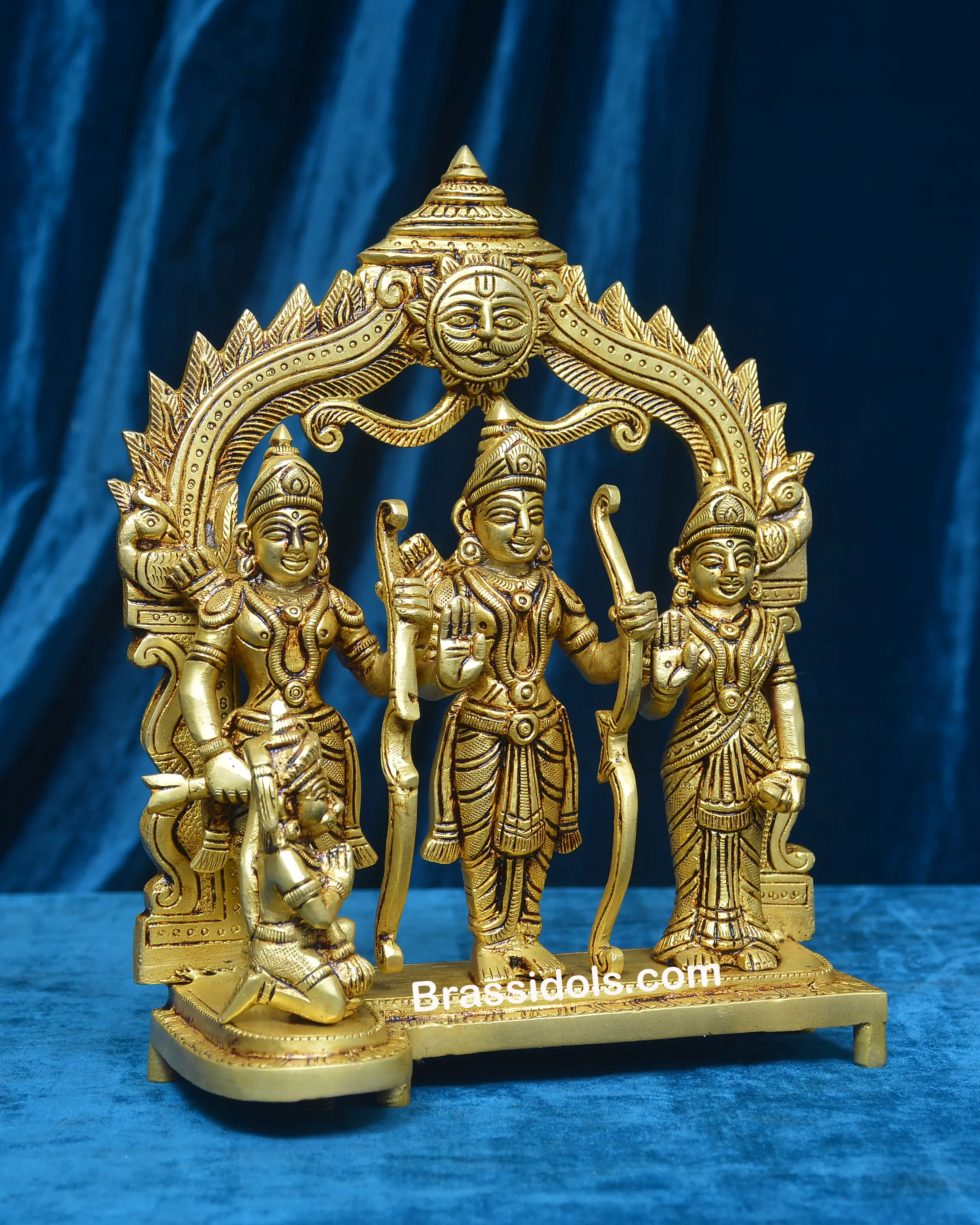 Brass Frame Ram Darbaar 9 inches - image 2