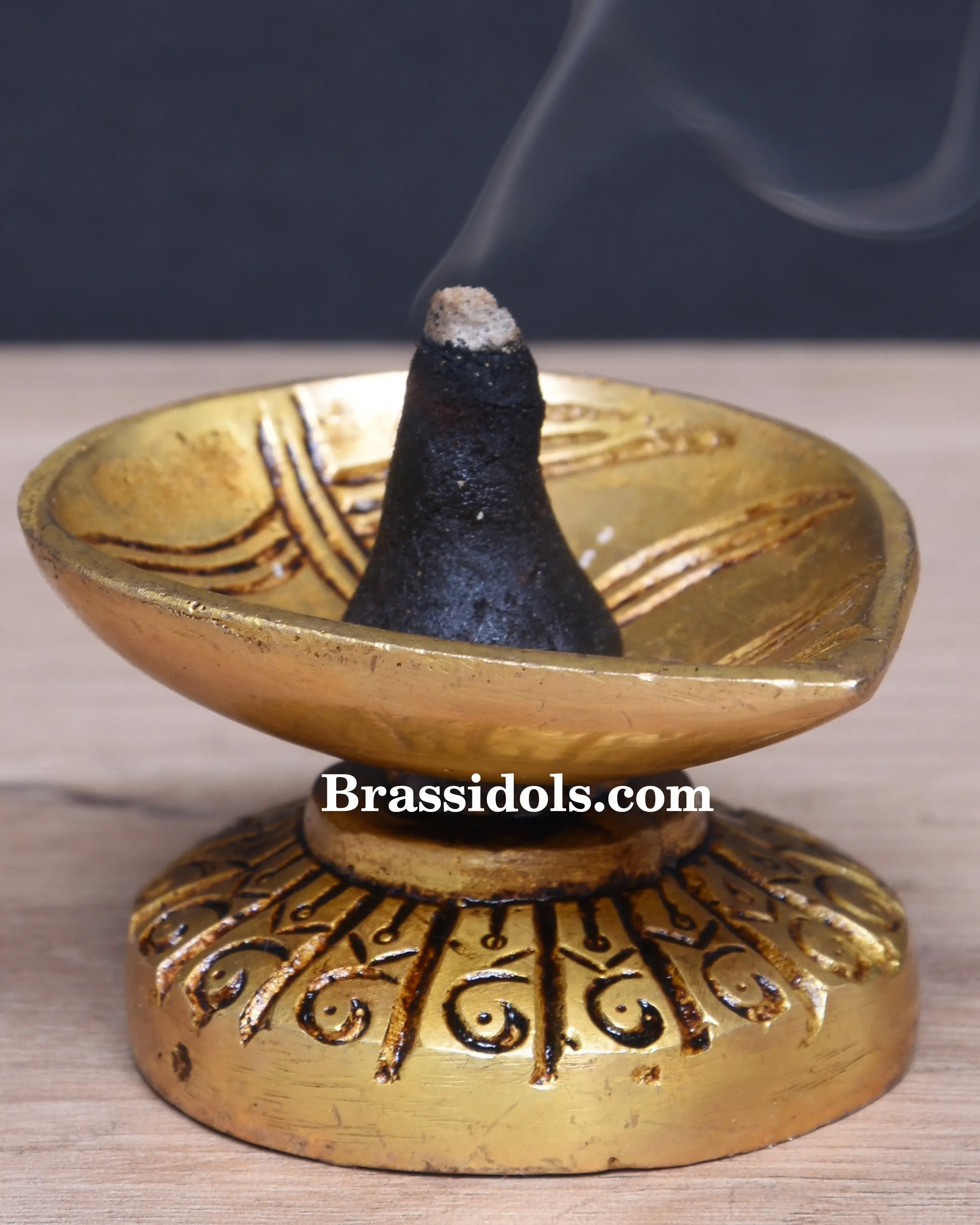 Leaf Diya with Stand - image 2